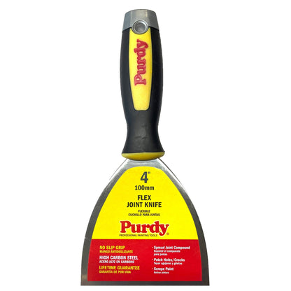 Purdy Flex Joint Putty Knife Carbon Steel Blade 100mm