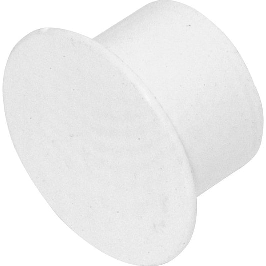 PUSH FIT WASTE PIPE WHITE SOCKET PLUG - 40MM - Transtools Online