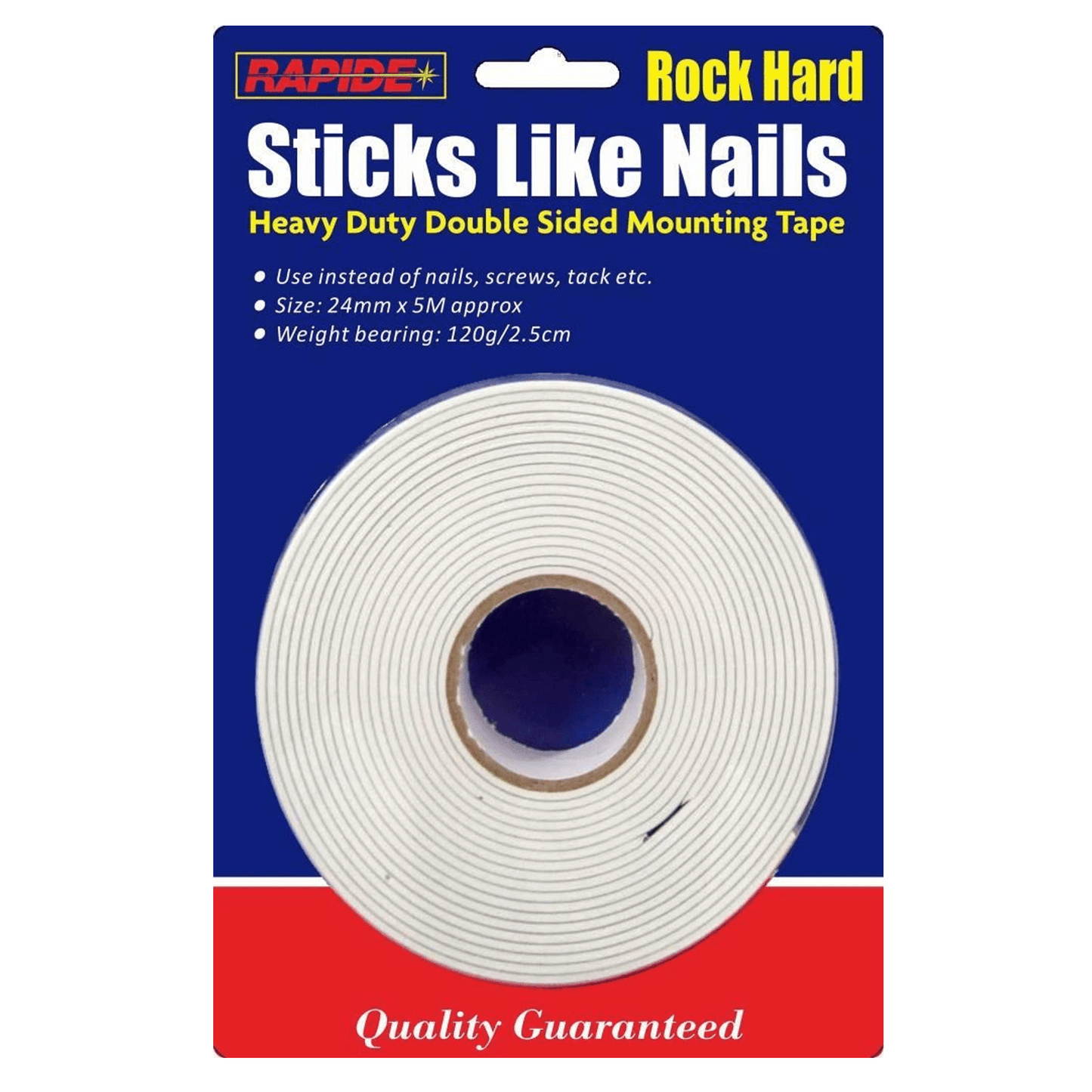 Rapide Sticks Like Nails Double Sided Tape 24mm x 5m