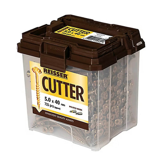 REISSER CUTTER SCREWS 5MM X 40MM - 725 TUB - Transtools Online