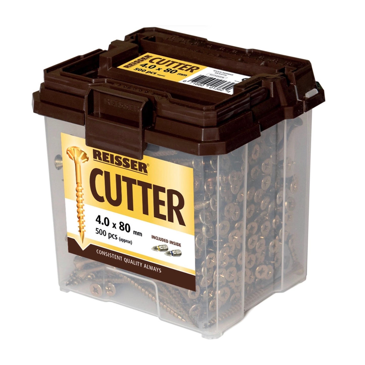 Reisser Cutter Woodscrew Tubs - Transtools Online