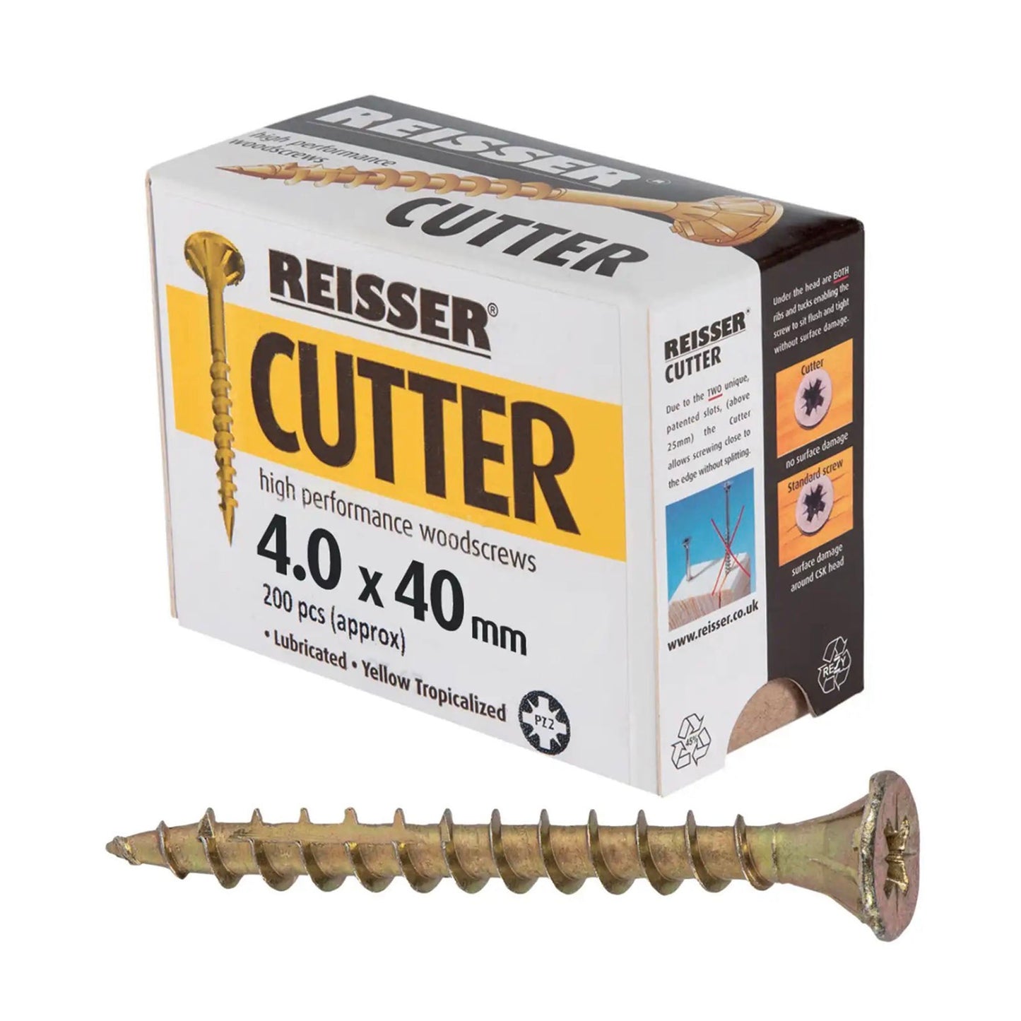 Reisser Cutter Woodscrews Box - Transtools Online