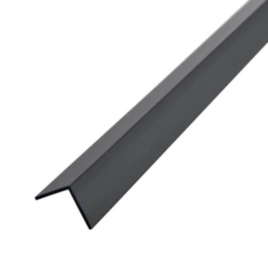 Rigid Angle Black Gloss Plastic 50mm x 50mm - 5 Metre - Transtools Online