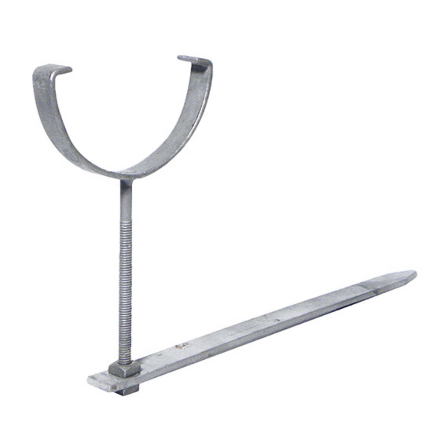 Rise And Fall Bracket Round Galvanised With Spike