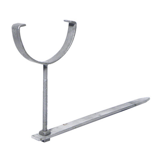Rise And Fall Bracket Round Galvanised With Spike