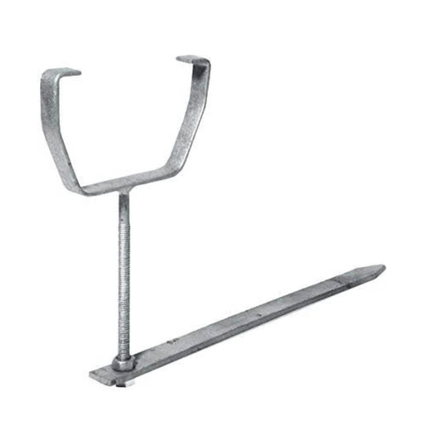 Rise And Fall Bracket Square Galvanised With Spike