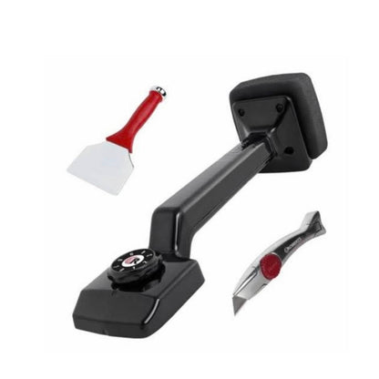 Roberts Deluxe Adjustable Black Carpet Knee Kicker, Stair Tool & Pro Utility Knife Set - Transtools Online