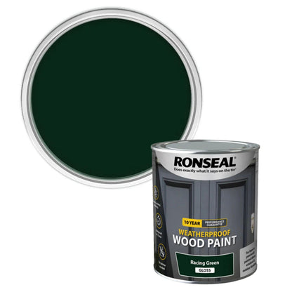 Ronseal 10 Year Weatherproof Wood Paint - Transtools Online