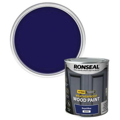 Ronseal 10 Year Weatherproof Wood Paint - Transtools Online
