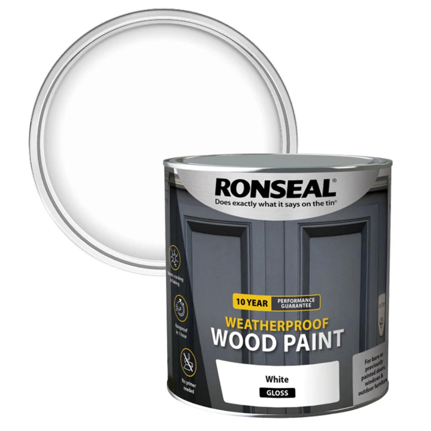 Ronseal 10 Year Weatherproof Wood Paint - Transtools Online