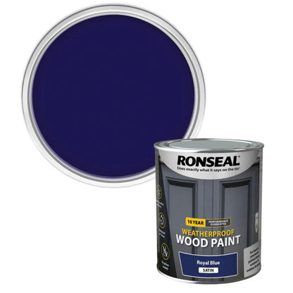 Ronseal 10 Year Weatherproof Wood Paint - Transtools Online