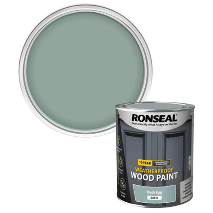 Ronseal 10 Year Weatherproof Wood Paint - Transtools Online