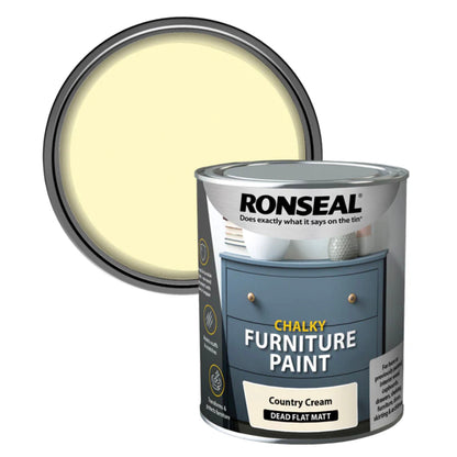 Ronseal Chalky Furniture Paint - 750ml