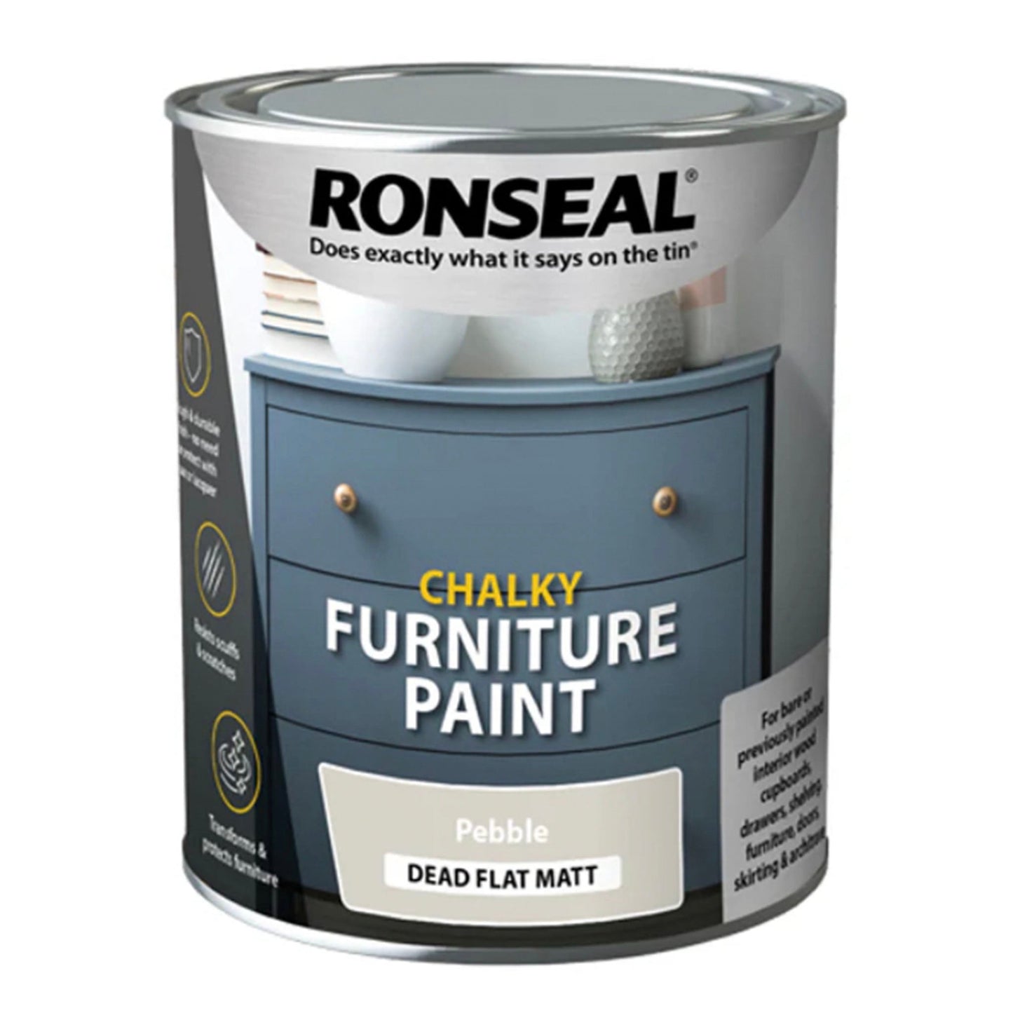 Ronseal Chalky Furniture Paint - 750ml