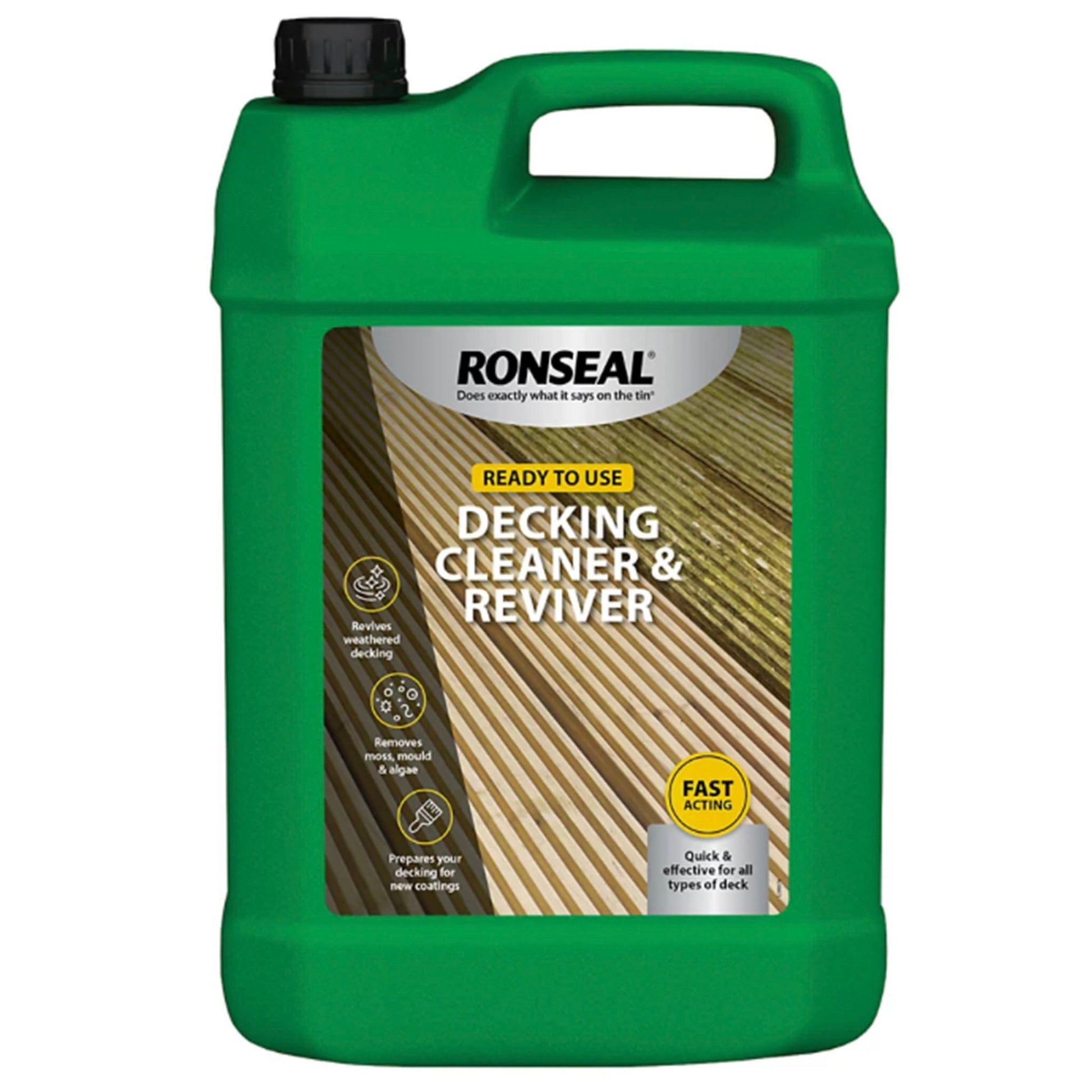 Ronseal Decking Cleaner and Reviver - 5 Litre - Transtools Online