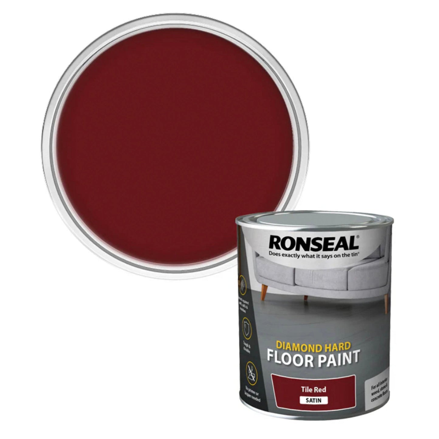 Ronseal Diamond Hard Floor Paint - Transtools Online