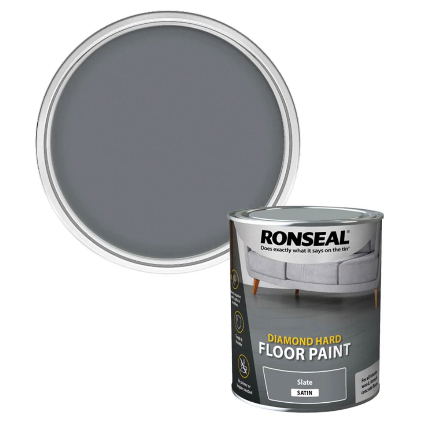 Ronseal Diamond Hard Floor Paint - Transtools Online
