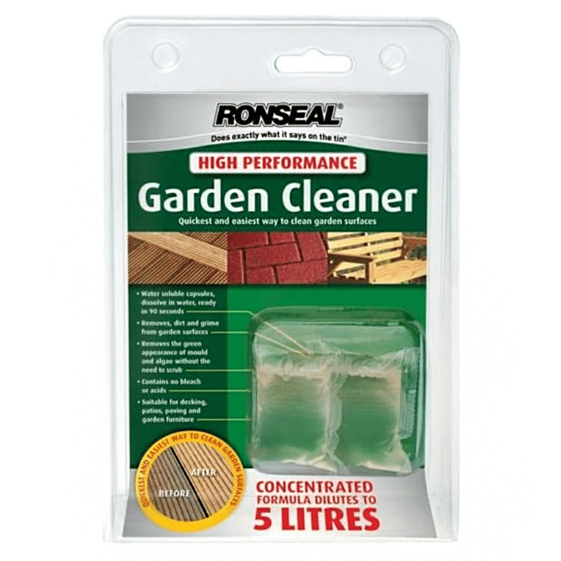 Ronseal Garden Cleaner Sachets 2 Pack