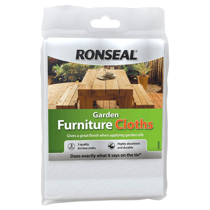 Ronseal Garden Furniture Cloths 3 Pack