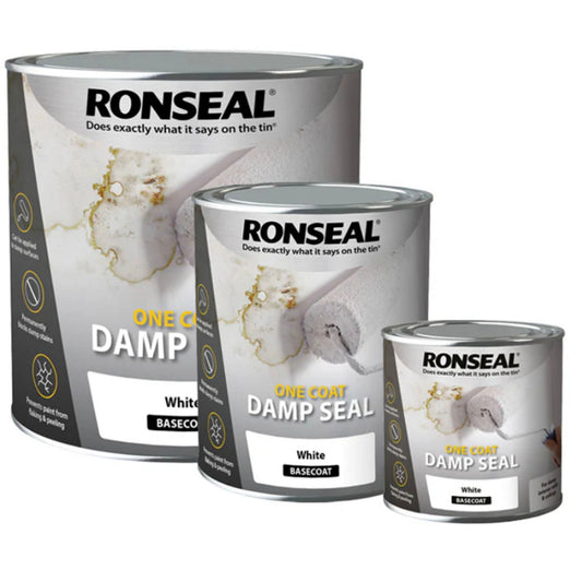 Ronseal One Coat Damp Seal Paint - Transtools Online