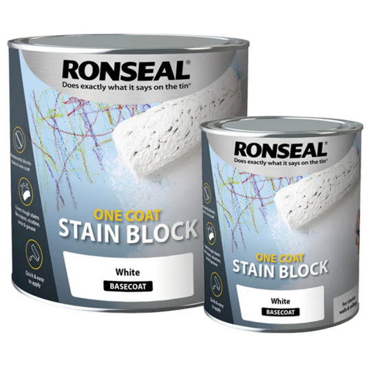 Ronseal One Coat Stain Block Paint - Transtools Online