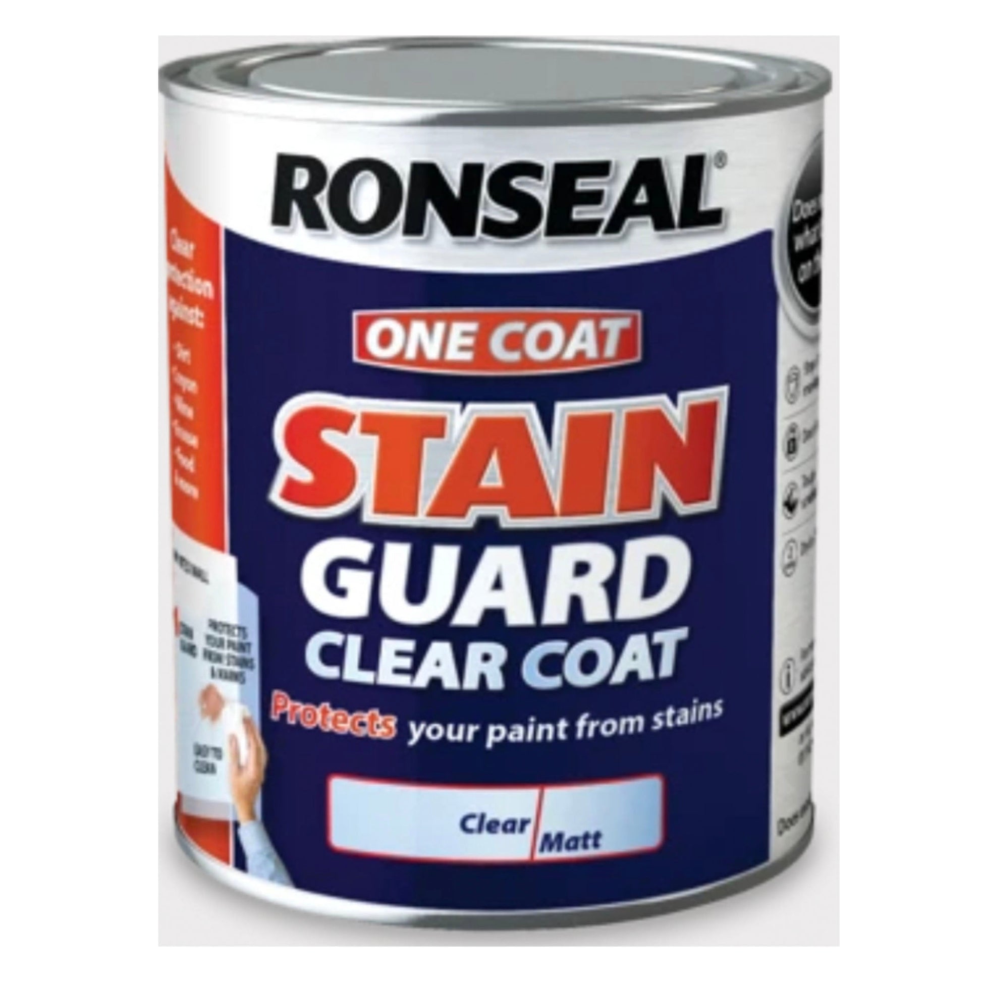 Ronseal One Coat Stain Guard Clear Coat Matt - 2.5 Litre - Transtools Online