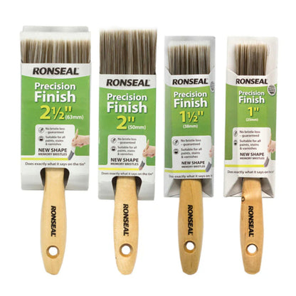Ronseal Precision Finish Paint Brushes - Transtools Online