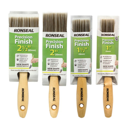 Ronseal Precision Finish Paint Brushes - Transtools Online