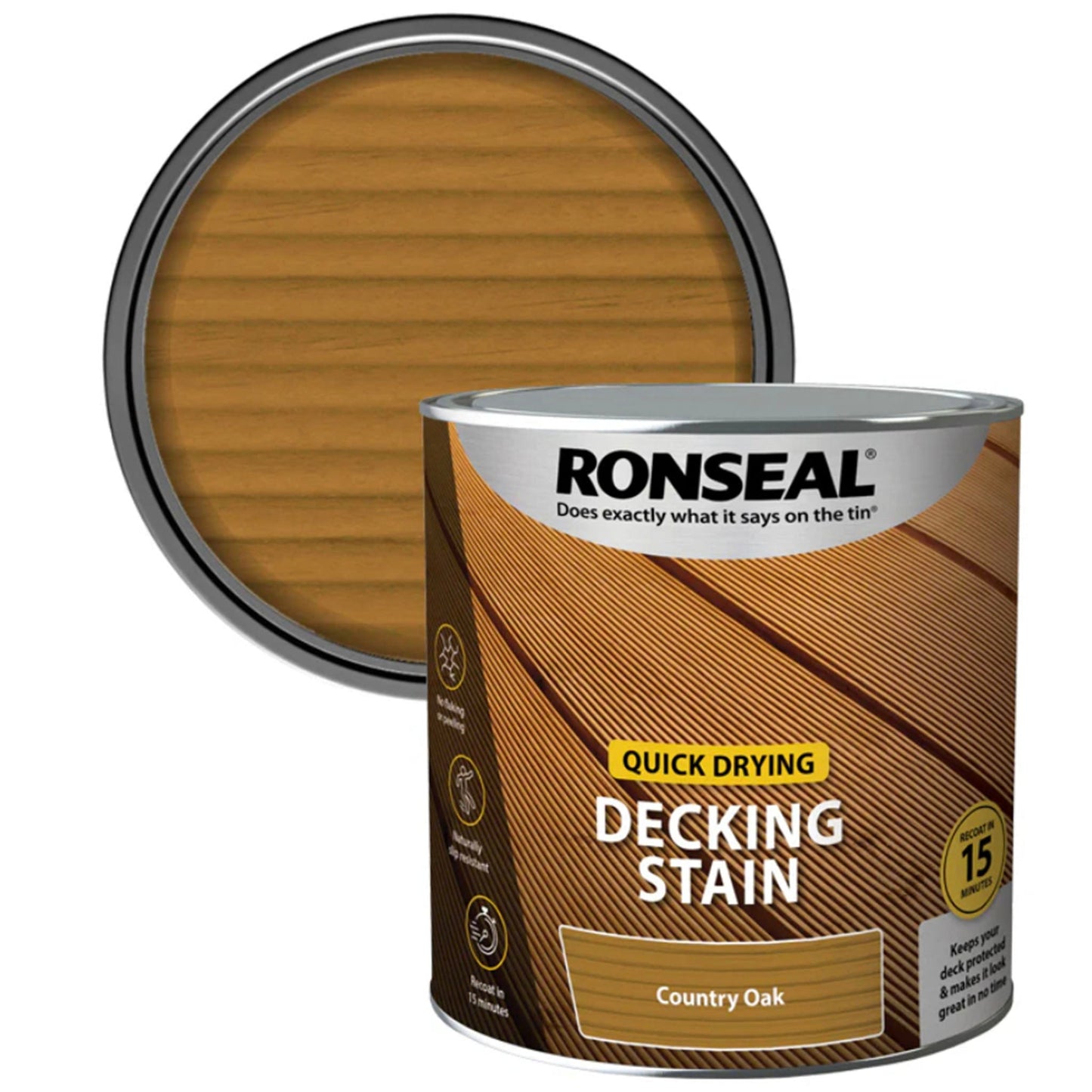 Ronseal Quick Drying Decking Stain - Transtools Online