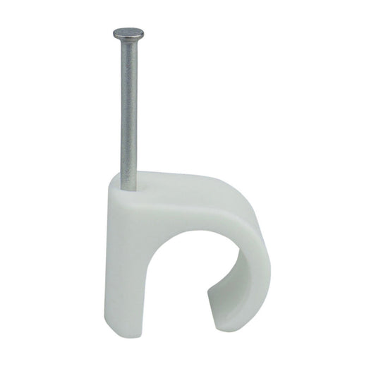 Round Cable Clips 12mm - 16mm 100 Box