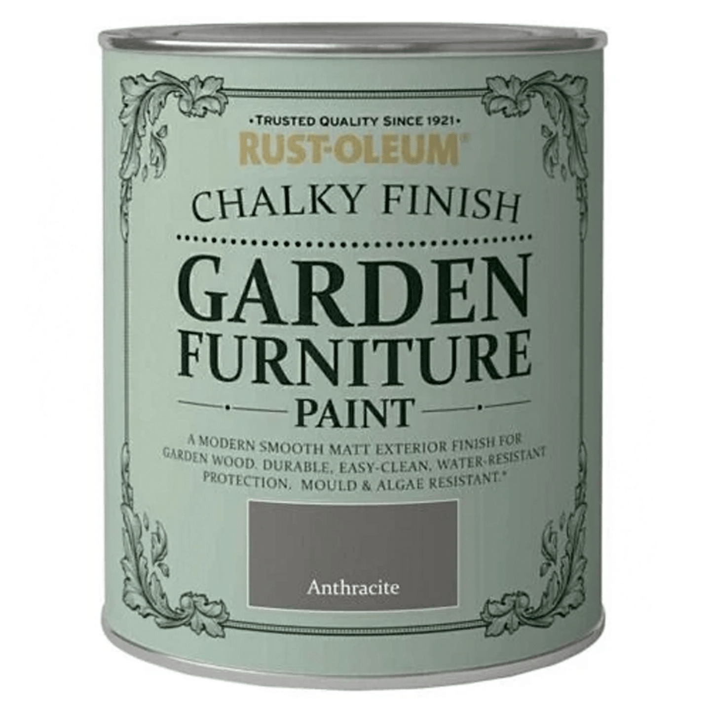 Rust-Oleum Chalky Finish Garden Furniture Paint - Anthracite