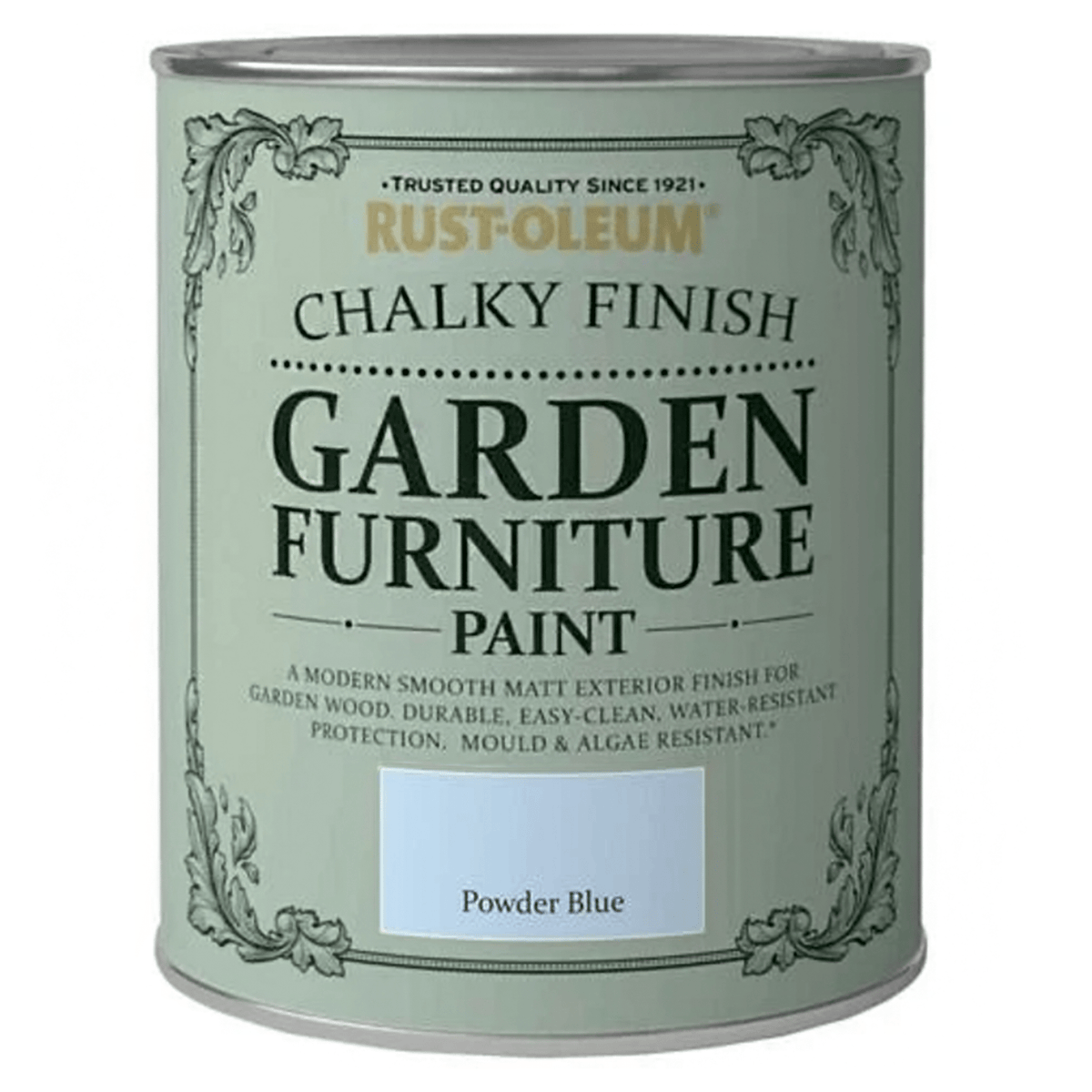 Rust-Oleum Chalky Finish Garden Furniture Paint - Powder Blue