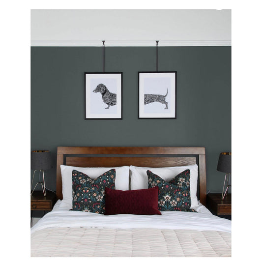 Rust - Oleum Chalky Finish Wall Paint Marine Grey - 2.5 Litre