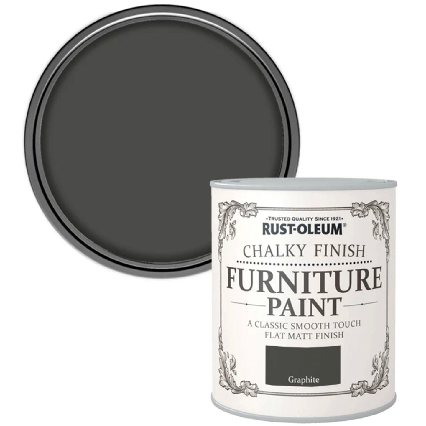 Rust - Oleum Chalky Finish Wood Furniture Paint - Transtools Online