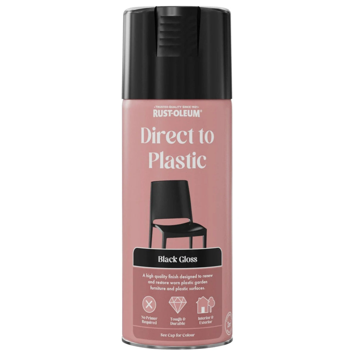 Rust-Oleum Direct to Plastic Gloss Black