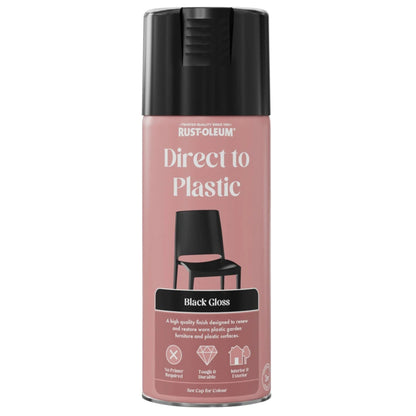 Rust-Oleum Direct to Plastic Gloss Black