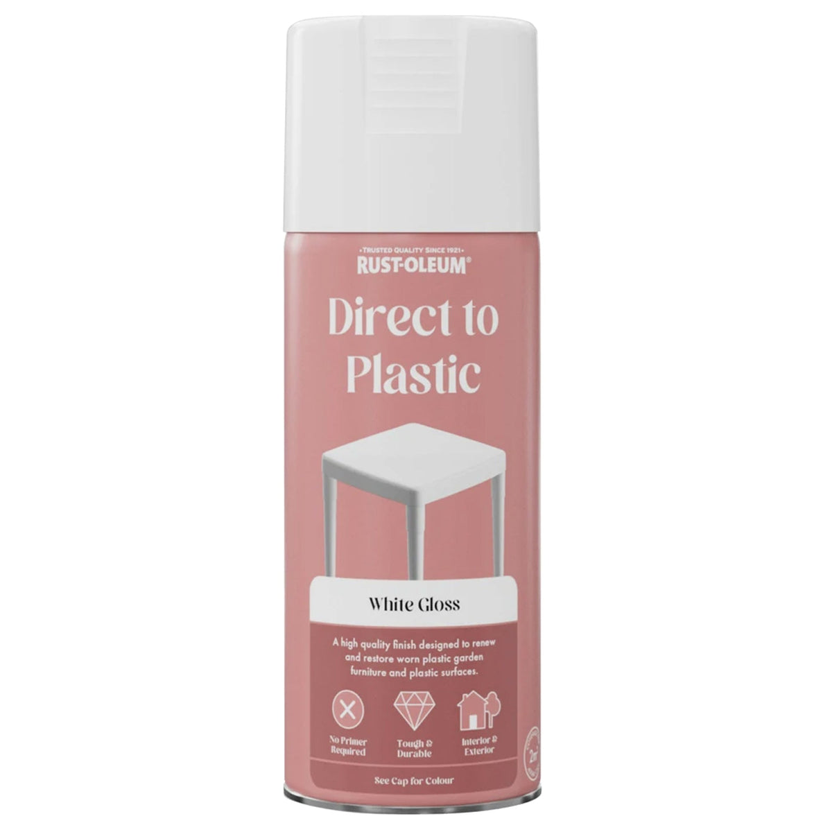 Rust-Oleum Direct to Plastic Gloss White