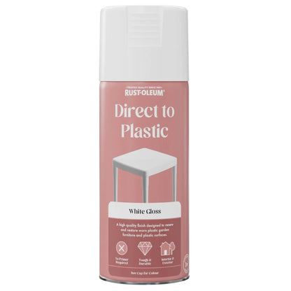 Rust-Oleum Direct to Plastic Gloss White