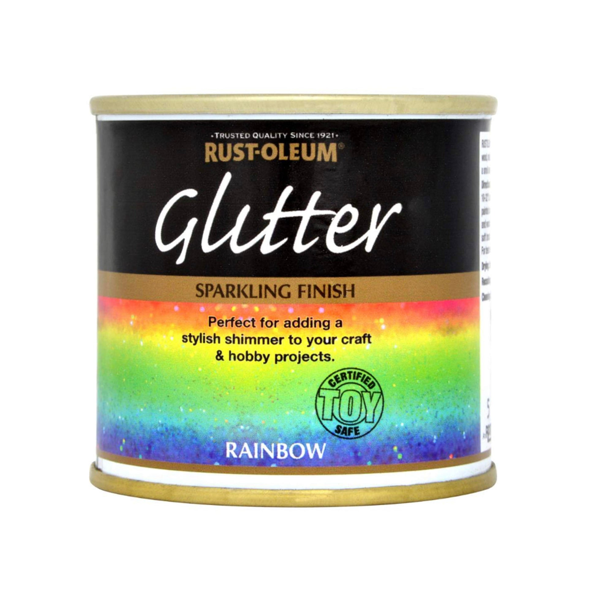 Rust-Oleum Glitter Sparkling Finish Paint Rainbow 125ml