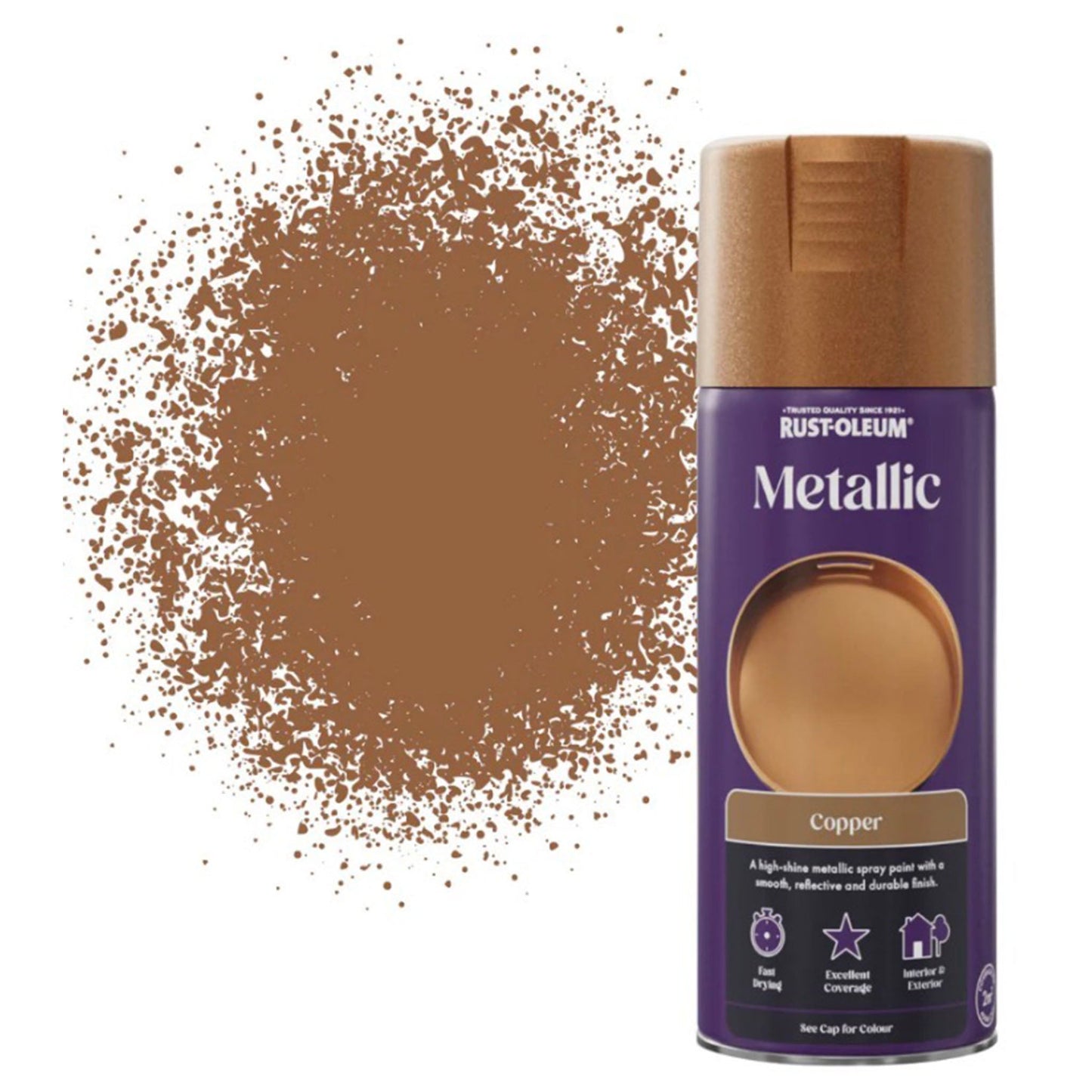 Rust - Oleum Metallic Spray Paint 400ml