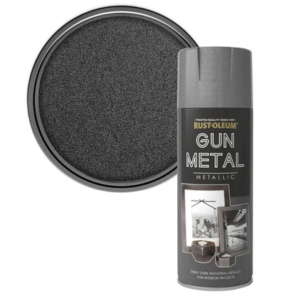 Rust-Oleum Metallic Spray Paint Gun Metal