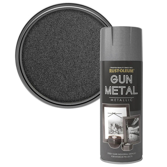Rust-Oleum Metallic Spray Paint Gun Metal