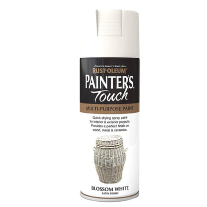 Rust-Oleum Painters Touch Multi-Purpose Spray Paint Blossom White