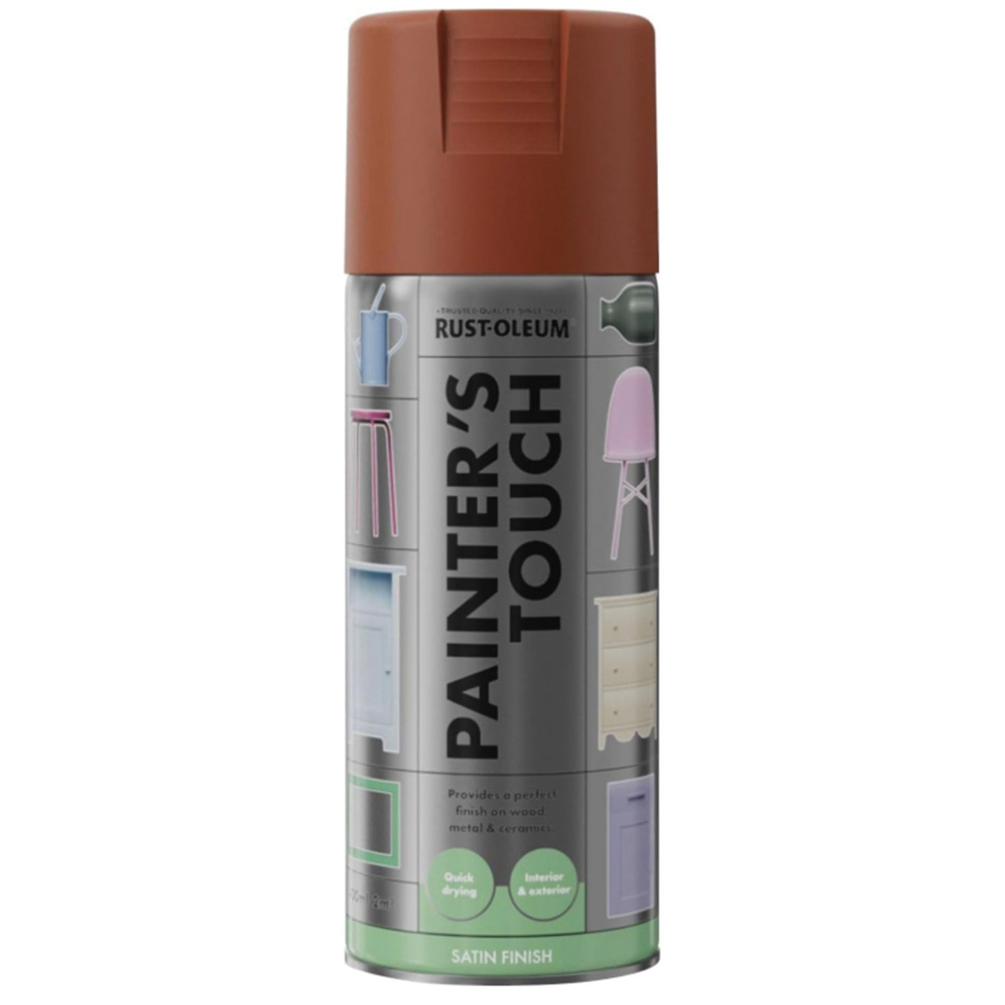 Rust - Oleum Painters Touch Multi - Purpose Spray Paint - 400ml - Transtools Online
