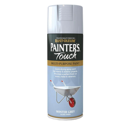 Rust-Oleum Painters Touch Multi-Purpose Spray Paint Winter Grey