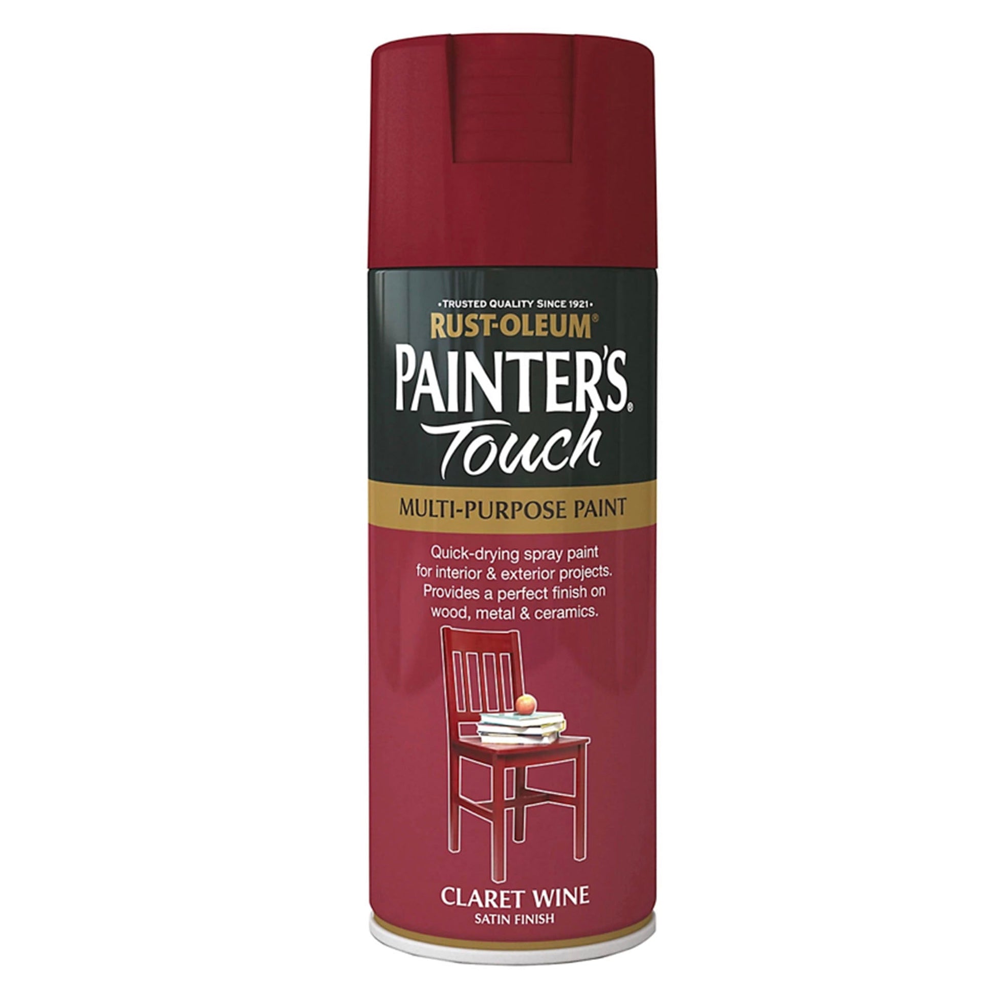 Rust - Oleum Painters Touch Multi - Purpose Spray Paint Claret Wine - 400ml - Transtools Online