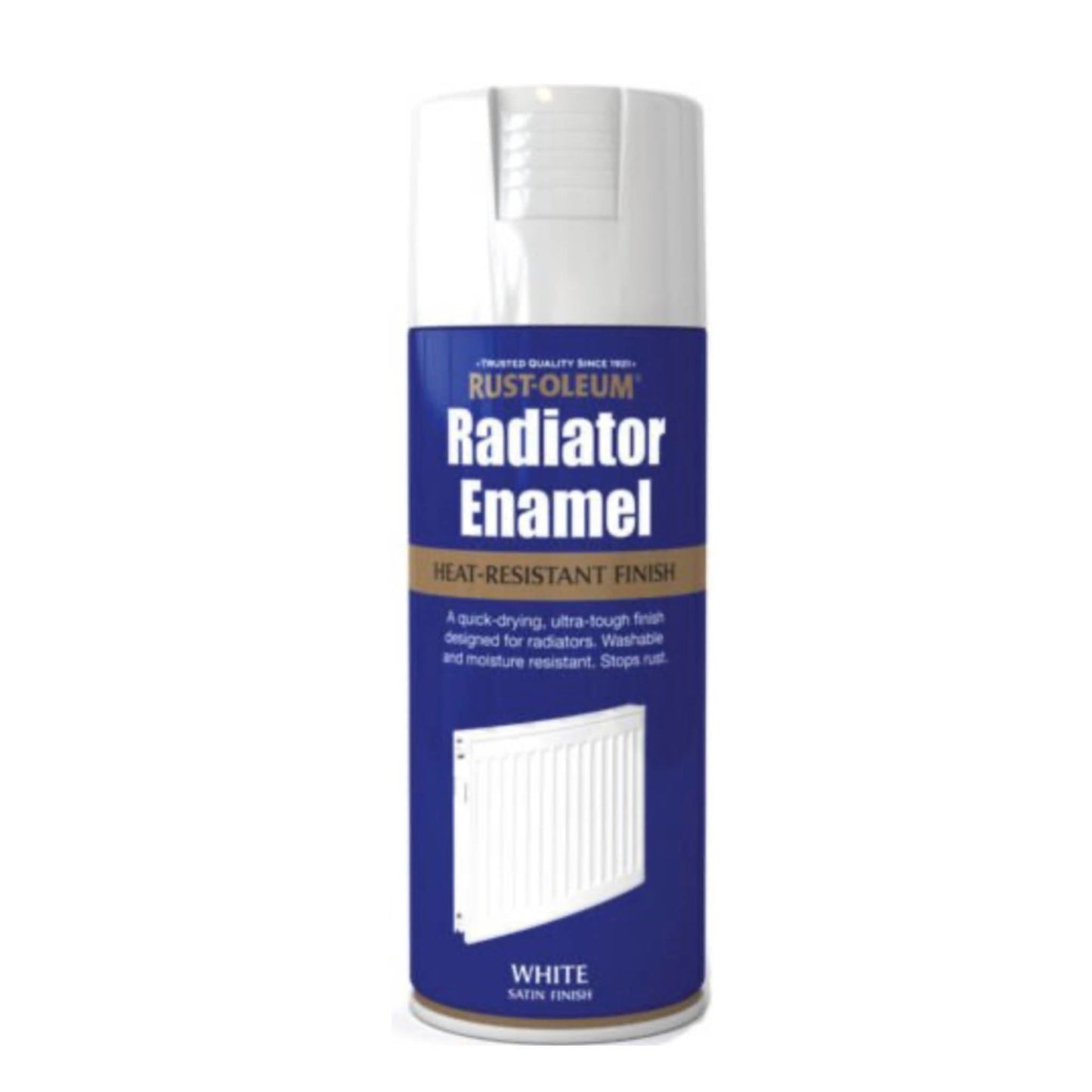 Rust - Oleum Radiator Enamel Spray Paint All Finishes 400ml - Transtools Online