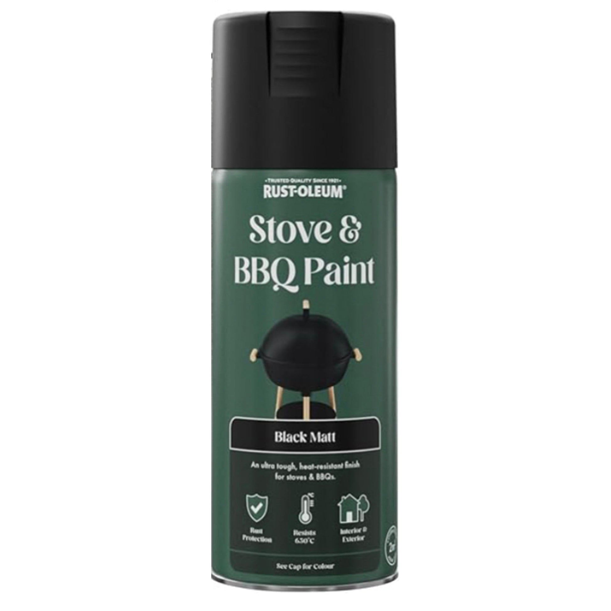 Rust-Oleum Stove and BBQ Heat Resistant Spray Paint Black