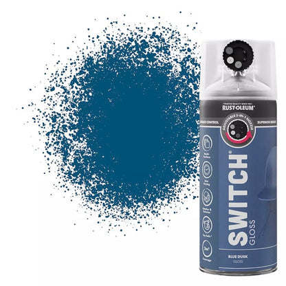 Rust-Oleum Switch 5 in 1 Spray Paint Blue Dusk