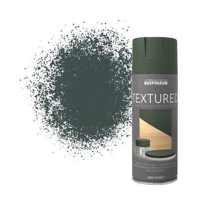 Rust-Oleum Textured Spray Paint 400ml Deep Forest
